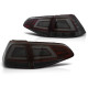Lampy tył VW Golf 7 SMOKED RED LED BAR czerwone dymione diodowe LDVW07