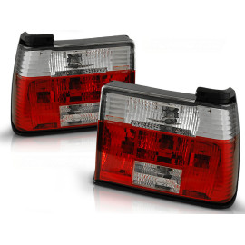 Lampy tył VW Jetta 2 clear RED / WHITE LTVW28