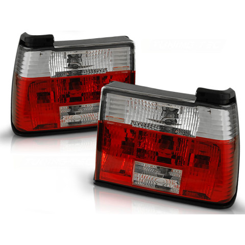Lampy tył VW Jetta 2 clear RED / WHITE LTVW28