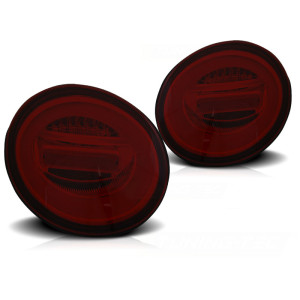 Lampy tył VW New Beetle LED BAR RED Smoked diodowe Dymione LDVWN4