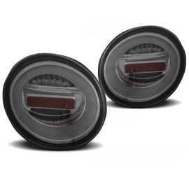 Lampy tył VW New Beetle LED BAR Black diodowe Smoked Dymione LDVWN5