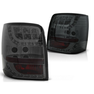 Lampy tył VW Passat B5 Variant Kombi LED SMOKED BLACK - diodowe LDVW77