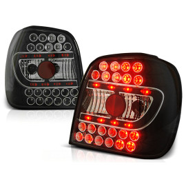 lampy tył VW Polo 6N Hatchback 94-99 LED BLACK diodowe LDVW65