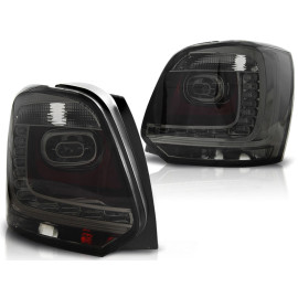 Lampy tył VW Polo 6R 09-13 Smoked Black LED diodowe LDVWB4