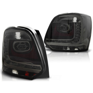 Lampy tył VW Polo 6R 09-13 Smoked Black LED diodowe LDVWB4