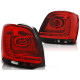 Lampy tył VW Polo 6R 09-13 Red / Black LED diodowe LDVWB3