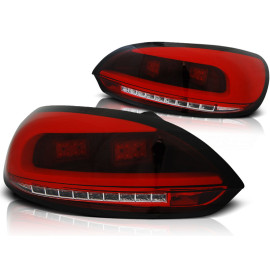 Lampy VW Scirocco III RED / WHITE LED BAR czerwono białe diodowe LDVWC1