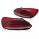 VW Scirocco III RED / WHITE LED BAR czerwono białe diodowe 