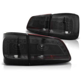 Lampy tył VW Touran II - SMOKED BLACK LED - diodowe LDVWB1