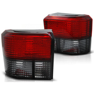 Lampy tył VW T4 Caravelle / Multivan / Transporter - RED / BLACK LTVW18