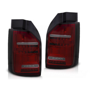 Lampy tył VW T6 15-24 R/B LED diodowe dynamiczne LDVWR7 Podnoszona KLAPA