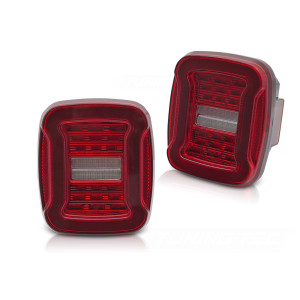 Lampy tył JEEP Wrangler YJ / TJ 1991-2006 Full LED RED LDCH44