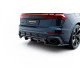 CARBON dyfuzor zderzaka tył - Audi RSQ8 Mk1 FL