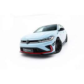 Dokładka / Splitter zderzaka przód (V.2) - VW Jetta GLI Mk7 Facelift 2