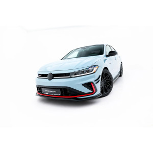 Dokładka / Splitter zderzaka przód (V.2) - VW Jetta GLI Mk7 Facelift 2