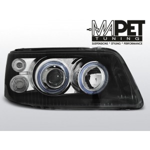 VW T5 Bus 2003- Angel Eyes BLACK Ringi LPVWE5