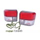Lampy tył VW T4 Caravelle Multivan Transporter LED RED WHITE diodowe LDVW55