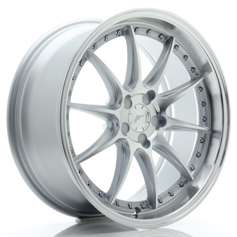 JR Wheels JR41 19x8,5 ET15-35 5H BLANK Silver Machined Face