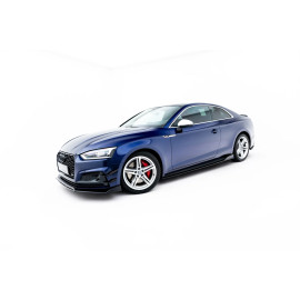 Dokładki progów V.1 - Audi S5 / A5 S-Line Coupe F5