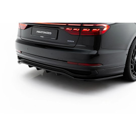 Splitter / Dyfuzor zderzaka tył - Audi A8 D5 S-line