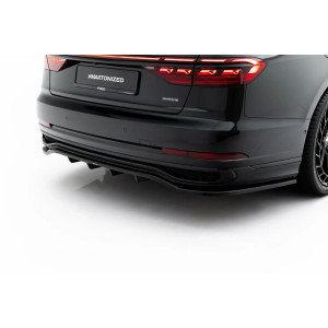 Dyfuzor zderzaka tył - Audi A8 D5 S-line Facelift