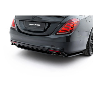 Splitter / Dokładka Tył (v.2) - Mercedes S AMG-Line W222