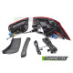 Lampy tył VW Passat B8 Sedan - LED RED - diodowe 