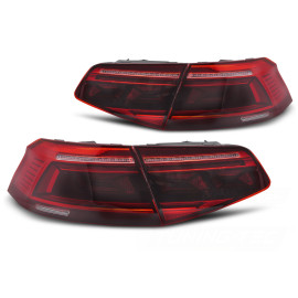 Lampy tył VW Passat B8 Sedan - LED RED - diodowe 