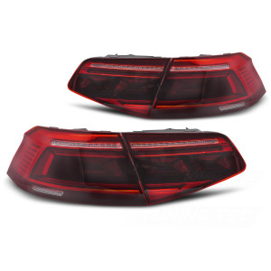 Lampy tył VW Passat B8 Sedan - FULL LED RED - diodowe LDVWX6