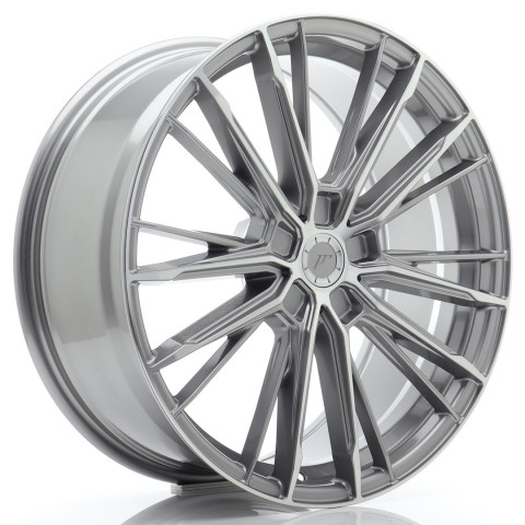 JR Wheels JR52 20x9 ET20-51 5H BLANK Titanium Machined Face