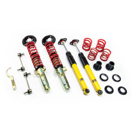 Gwint MTS-technik + Eibach BMW E46 + Łączniki stabilizatora - BLACK GOLD EDITION