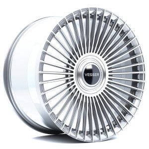Vesser VSR9 22x9,5 ET17-54 BLANK Silver Machined Face