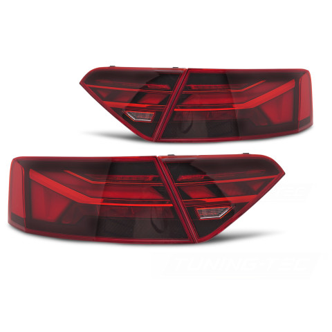 Lampy tył AUDI A5 8T 11-16 RED / WHITE LED diodowe 