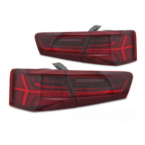 Lampy tył Audi A6 C7 4G Sedan - RED FULL LED - dynamiczne diodowe LDAUK1