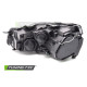 Lampy przód VW Golf 6 - BLACK FULL LED DRL dzienne - diodowe 