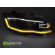 Lampy przód VW POLO 6R 2009-2017 - FULL LED BLACK - diodowe - LPVX45
