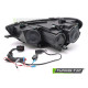 Lampy przód VW SCIROCCO III 08- LED diodowe BLACK 