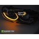 Lampy przód VW Scirocco III 08-14 FULL LED BLACK diodowe LPVX47