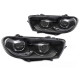 Lampy przód VW Scirocco III 08-14 FULL LED BLACK diodowe LPVX47
