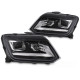 Lampy przód VW Amarok LED BLACK diodowe 