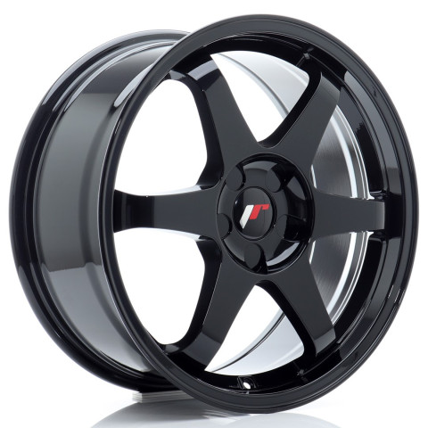 JR Wheels JR3 18x8 ET40 5x108 Gloss Black