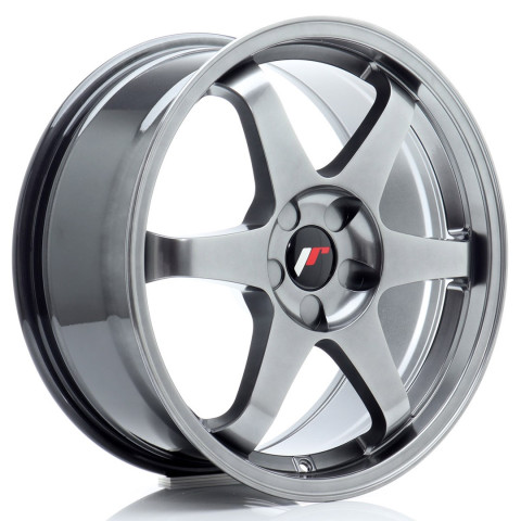 JR Wheels JR3 18x8 ET40 5x108 Hyper Black