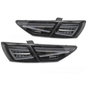Lampy tył Seat Leon III 5F 12-20 HB - BLACK FULL LED - DIODOWE LDSE39