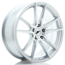JR Wheels JR21 20x8,5 ET24 5x112 Silver Machined Face