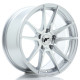 JR Wheels JR21 17x8 ET35 5x112 Silver Machined Face