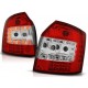 Lampy tył Audi A4 B6 Avant Kombi - Clear Red/White Led - Diodowe LDAU34 PROMOCJA!