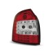 Lampy tył Audi A4 B6 Avant Kombi - Clear Red/White Led - Diodowe LDAU34 PROMOCJA!