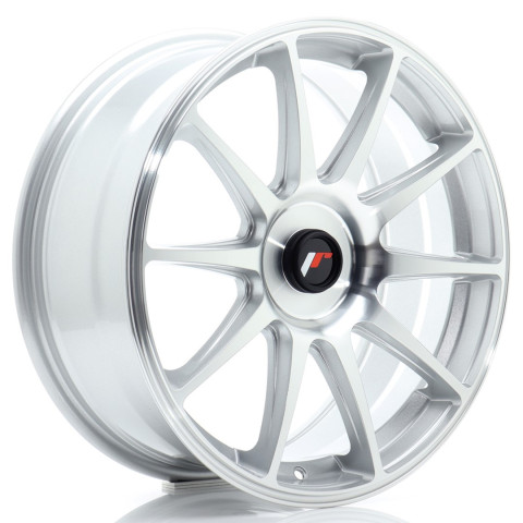 JR Wheels JR11 18x7,5 ET40 5x120 Silver Machined