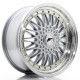 JR Wheels JR9 18x8 ET35 5x120 Silver w/ Machined Lip