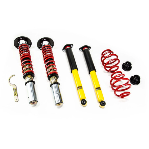 BMW E30 - gwint MTS-technik + Camber Plates Black Gold Edition (51mm)